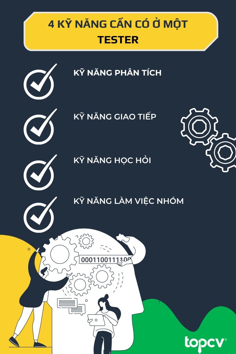 Kỹ năng cần có ở một Tester 